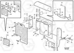 82246 Radiator casing L180D HIGH-LIFT, Volvo Construction Equipment