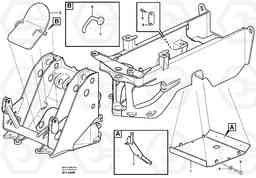 40553 Protecting plates L180D HIGH-LIFT, Volvo Construction Equipment