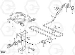 49536 Engine heater. L180D HIGH-LIFT, Volvo Construction Equipment