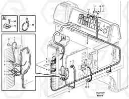 22907 Cable harnesses, cab L180D HIGH-LIFT, Volvo Construction Equipment