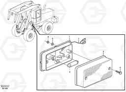 18053 Side marking lamp. L180D HIGH-LIFT, Volvo Construction Equipment