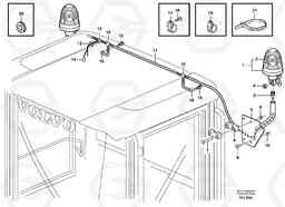 75263 Revolving warning light. L180D HIGH-LIFT, Volvo Construction Equipment