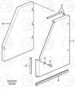 63167 Side hatches L180D HIGH-LIFT, Volvo Construction Equipment