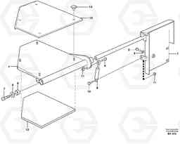 42228 Instructor's seat L180D HIGH-LIFT, Volvo Construction Equipment