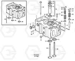 59253 Cylinder head L330D, Volvo Construction Equipment