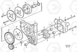 79920 Oil pump L330D, Volvo Construction Equipment