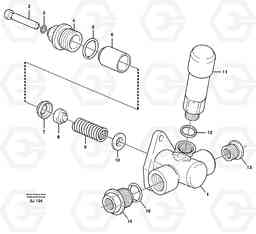 104054 Feed pump L330D, Volvo Construction Equipment