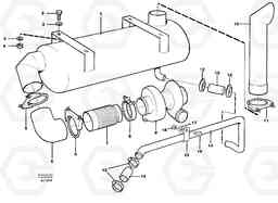 27677 Exhaust system L330D, Volvo Construction Equipment