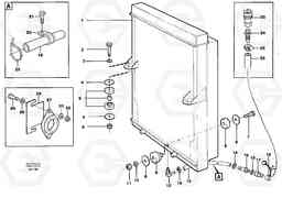 77907 Radiator with fitting parts L330D, Volvo Construction Equipment