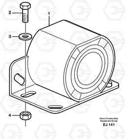 89879 Back-up warning unit L330D, Volvo Construction Equipment