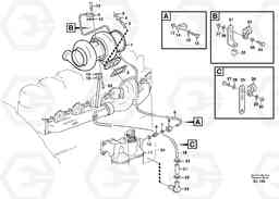 38168 Turbocharger with fitting parts L330D, Volvo Construction Equipment