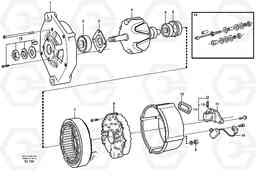 22619 Alternator L330D, Volvo Construction Equipment