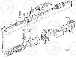 22621 Starter motor L330D, Volvo Construction Equipment