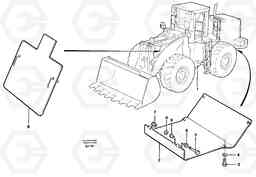 16276 Protecting plate L330D, Volvo Construction Equipment