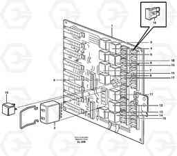 67040 Circuit board L330D, Volvo Construction Equipment