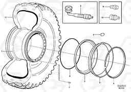 51547 Wheel L330D, Volvo Construction Equipment