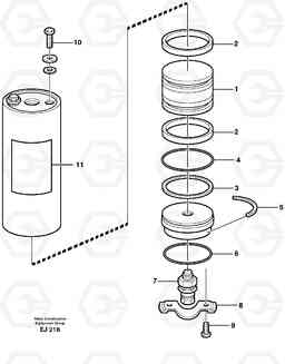 103386 Accumulator L330D, Volvo Construction Equipment