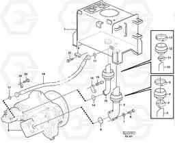 57946 Suction line tank - pump L330D, Volvo Construction Equipment