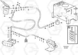 51743 Draining line, central block L330D, Volvo Construction Equipment