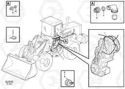 61984 Cable harness, transmission with fittings L330D, Volvo Construction Equipment