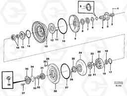 59259 Torque converter L330D, Volvo Construction Equipment