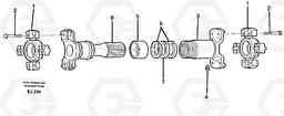 16121 Propeller shaft L330D, Volvo Construction Equipment