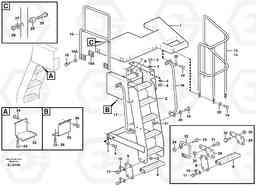 68046 Foot step L330D, Volvo Construction Equipment