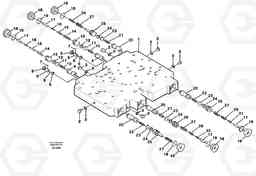 42244 Damping valve block L330D, Volvo Construction Equipment