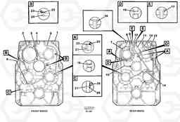 16729 Transmission housing and internal tubing L330D, Volvo Construction Equipment