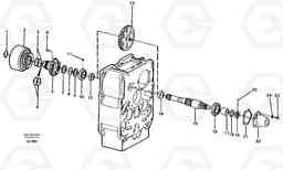 28505 Reverse shaft L330D, Volvo Construction Equipment