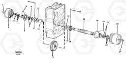 16113 Clutch shaft, 2nd & 4th L330D, Volvo Construction Equipment