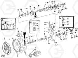 31116 Torque converter, Power take-off L330D, Volvo Construction Equipment