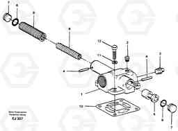 61994 Pressure limiting valve L330D, Volvo Construction Equipment