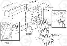 90341 Foot step L220E SER NO 2001 - 3999, Volvo Construction Equipment