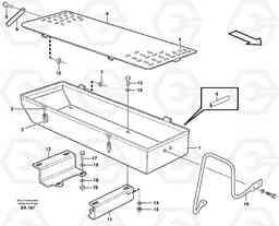 28371 Tool box L220E SER NO 4003 - 5020, Volvo Construction Equipment