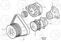 19026 Belt transmission L220E SER NO 2001 - 3999, Volvo Construction Equipment