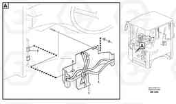 33094 Lunch box holder L220E SER NO 2001 - 3999, Volvo Construction Equipment