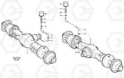 77658 Venting, planet shafts L220E SER NO 4003 - 5020, Volvo Construction Equipment