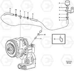 81625 Ventilation for transmission. L220E SER NO 4003 - 5020, Volvo Construction Equipment