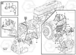 55218 Cable harness, transmission L220E SER NO 2001 - 3999, Volvo Construction Equipment