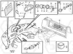 96531 Instrument panel. L220E SER NO 4003 - 5020, Volvo Construction Equipment