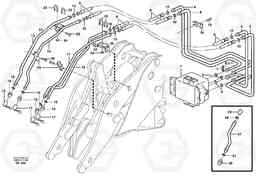 86044 Hydraulic system, 3rd and 4th function. L220E SER NO 2001 - 3999, Volvo Construction Equipment