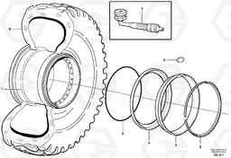 20799 Wheel L220E SER NO 2001 - 3999, Volvo Construction Equipment