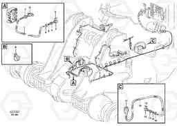41650 Cable harness, attachmentbracket. L220E SER NO 2001 - 3999, Volvo Construction Equipment