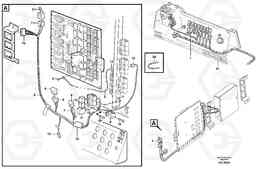57607 Cable harness, air conditioning. Cab. L220E SER NO 2001 - 3999, Volvo Construction Equipment