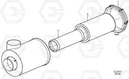19011 Air filter L220E SER NO 2001 - 3999, Volvo Construction Equipment