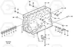 99896 Cylinder block L150E S/N 6005 - 7549 S/N 63001 - 63085, Volvo Construction Equipment