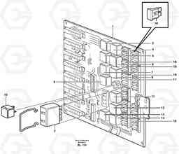 59594 Circuit board L150E S/N 6005 - 7549 S/N 63001 - 63085, Volvo Construction Equipment