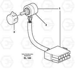 51998 Hand throttle control. L90E, Volvo Construction Equipment