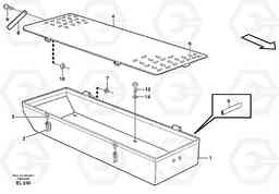 26821 Toolbox L150E S/N 10002 - 11594, Volvo Construction Equipment